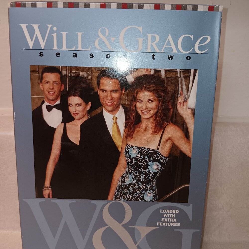 Will Grace - Season 2 (DVD, 2004, 4-Disc Set)